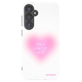 Picasee silikonowe przeźroczyste etui na Samsung Galaxy S23 FE S711B - Rich Energy