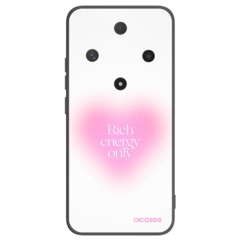 Picasee silikonowe czarne etui na Honor Magic6 Lite 5G - Rich Energy