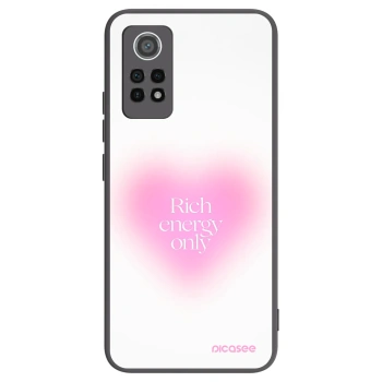 Picasee silikonowe czarne etui na Xiaomi Redmi Note 12 Pro 4G - Rich Energy
