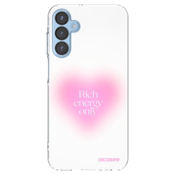 Picasee silikonowe przeźroczyste etui na Samsung Galaxy A15 A156B 5G - Rich Energy