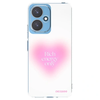 Picasee silikonowe przeźroczyste etui na Xiaomi Redmi 13C 5G - Rich Energy