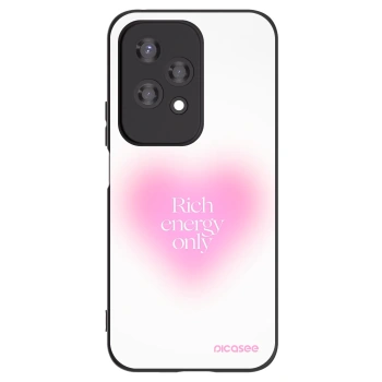 Picasee silikonowe czarne etui na Honor 200 Lite - Rich Energy