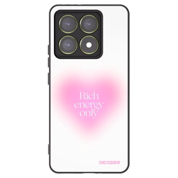 Picasee silikonowe czarne etui na Xiaomi 14T - Rich Energy