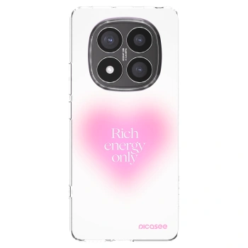 Picasee silikonowe przeźroczyste etui na Xiaomi Redmi Note 14 Pro+ 5G - Rich Energy
