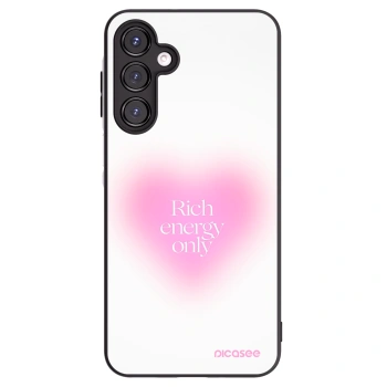 Picasee silikonowe czarne etui na Samsung Galaxy A16 5G - Rich Energy