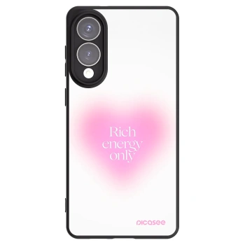 Picasee silikonowe czarne etui na Samsung Galaxy S25 Edge 5G - Rich Energy