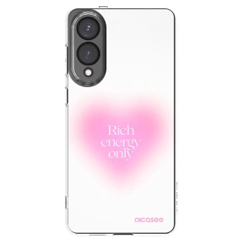 Picasee silikonowe przeźroczyste etui na Samsung Galaxy S25 Edge 5G - Rich Energy