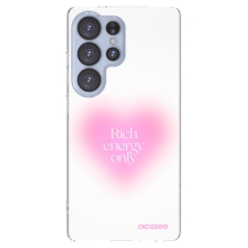 Picasee silikonowe przeźroczyste etui na Samsung Galaxy S25 Ultra 5G - Rich Energy