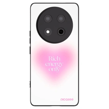 Picasee silikonowe czarne etui na Honor Magic7 Lite 5G - Rich Energy