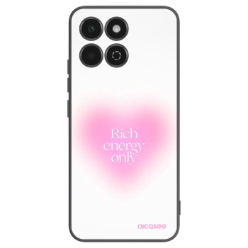 Picasee silikonowe czarne etui na Honor 200 Smart 5G - Rich Energy