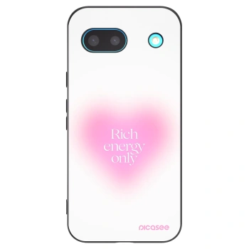 Picasee silikonowe czarne etui na Google Pixel 8a - Rich Energy