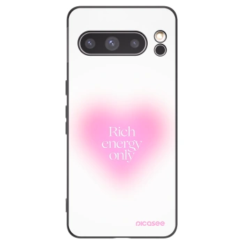 Picasee silikonowe czarne etui na Google Pixel 8 Pro - Rich Energy