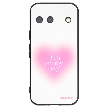 Picasee silikonowe czarne etui na Google Pixel 9 - Rich Energy