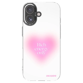 Picasee silikonowe przeźroczyste etui na Apple iPhone 17 - Rich Energy