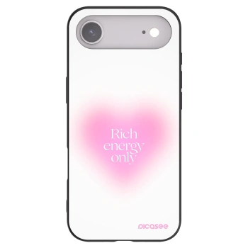 Picasee silikonowe czarne etui na Apple iPhone Air - Rich Energy