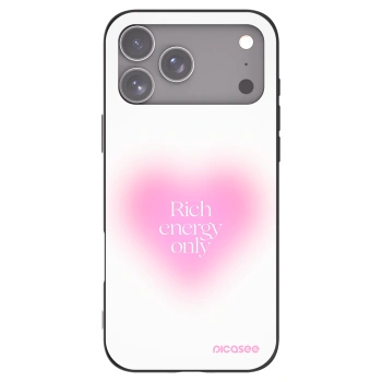 Picasee silikonowe czarne etui na Apple iPhone 17 Pro Max - Rich Energy