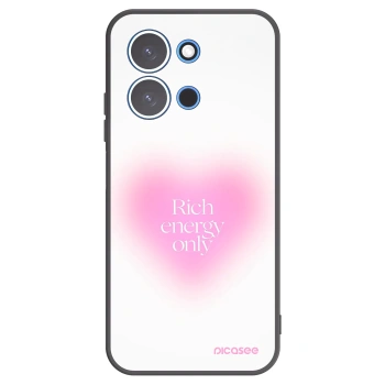 Picasee silikonowe czarne etui na Xiaomi Redmi 15C 4G - Rich Energy