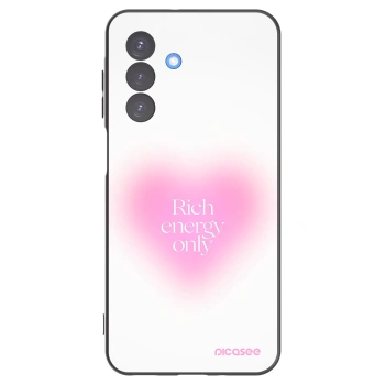 Picasee silikonowe czarne etui na Samsung Galaxy A17 5G - Rich Energy