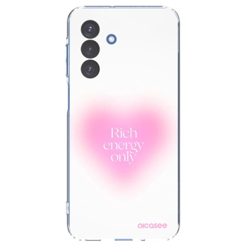 Picasee silikonowe przeźroczyste etui na Samsung Galaxy A17 5G - Rich Energy
