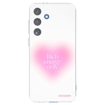 Picasee silikonowe przeźroczyste etui na Samsung Galaxy S25 FE 5G - Rich Energy