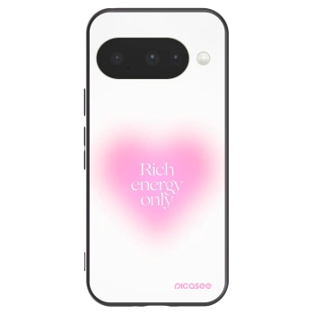 Picasee silikonowe czarne etui na Google Pixel 10 - Rich Energy