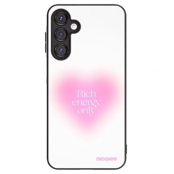 Picasee silikonowe czarne etui na Samsung Galaxy A16 4G - Rich Energy