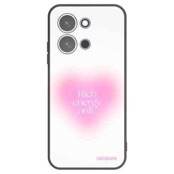 Picasee silikonowe czarne etui na Xiaomi Redmi 15C 5G - Rich Energy