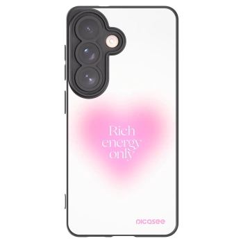 Picasee silikonowe czarne etui na Samsung Galaxy S26 - Rich Energy