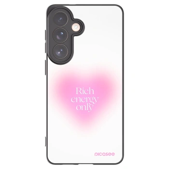Picasee silikonowe czarne etui na Samsung Galaxy S26+ - Rich Energy
