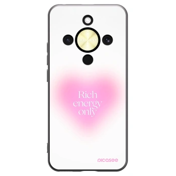 Picasee silikonowe czarne etui na Honor Magic8 Lite 5G - Rich Energy