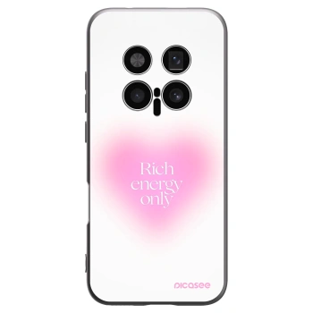 Picasee silikonowe czarne etui na Honor Magic8 Pro 5G - Rich Energy