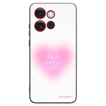 Picasee silikonowe czarne etui na Motorola Edge 60 Neo 5G - Rich Energy