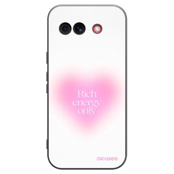 Picasee silikonowe czarne etui na Google Pixel 10a - Rich Energy
