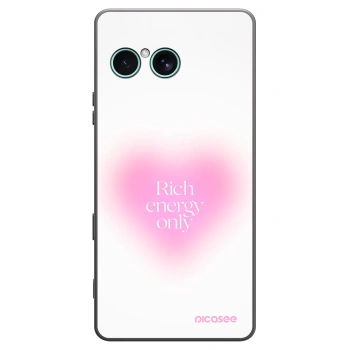 Picasee silikonowe czarne etui na Sony Xperia 10 VII - Rich Energy