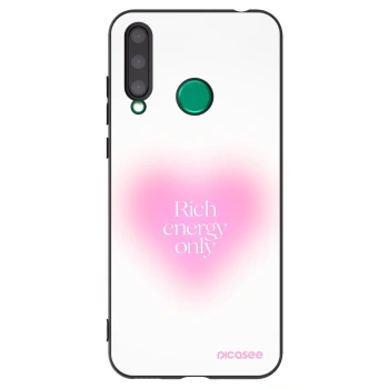 Picasee silikonowe czarne etui na Honor 20 Lite - Rich Energy