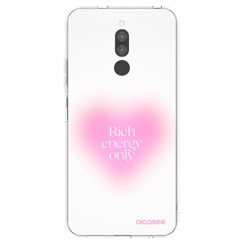 Picasee silikonowe przeźroczyste etui na Xiaomi Redmi 8 - Rich Energy
