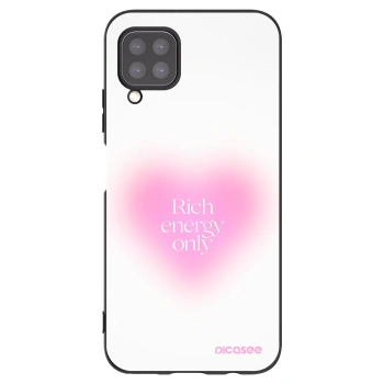 Picasee silikonowe czarne etui na Huawei P40 Lite - Rich Energy