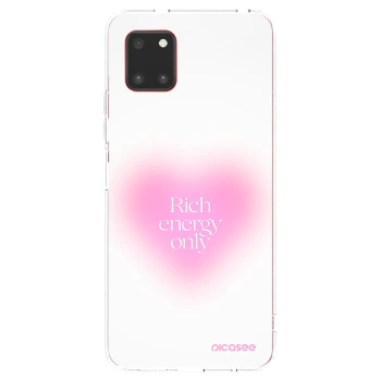 Picasee silikonowe przeźroczyste etui na Samsung Galaxy Note 10 Lite N770F - Rich Energy