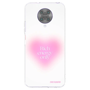 Picasee silikonowe przeźroczyste etui na Xiaomi Poco F2 Pro - Rich Energy