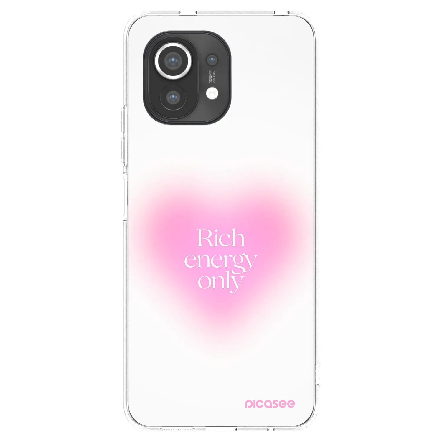 Picasee silikonowe przeźroczyste etui na Xiaomi Mi 11 - Rich Energy