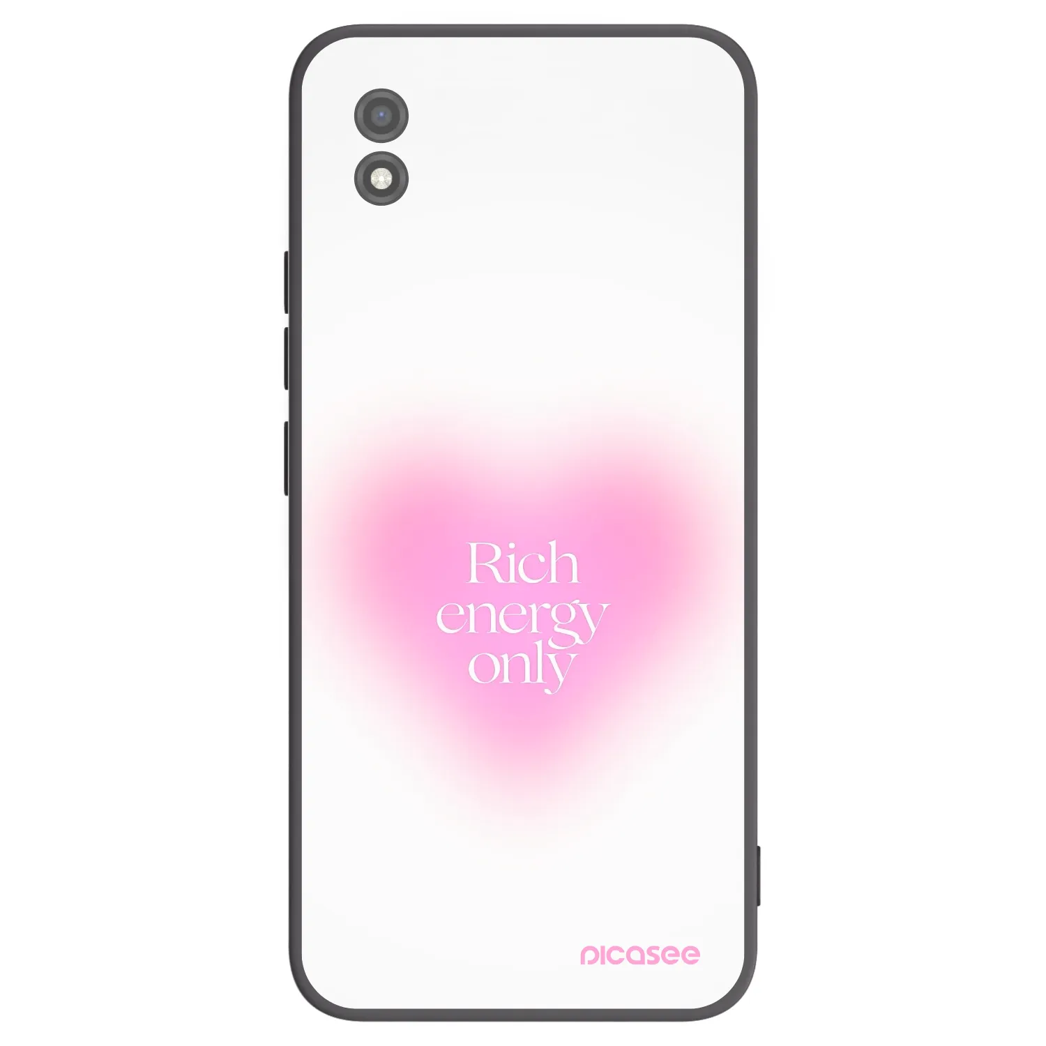 Picasee silikonowe czarne etui na Realme C11 (2021) - Rich Energy