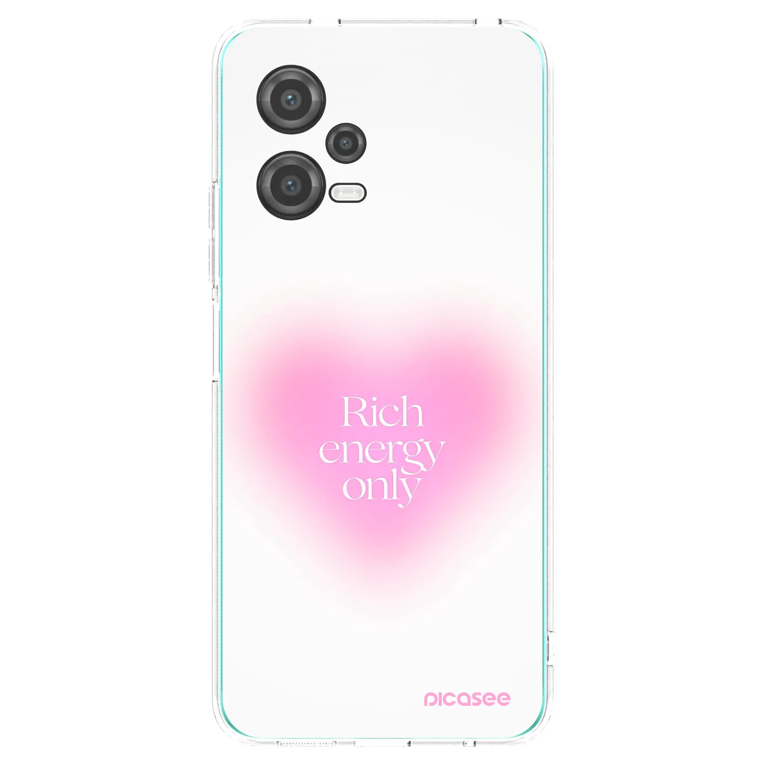 Picasee silikonowe przeźroczyste etui na Xiaomi Poco X5 - Rich Energy