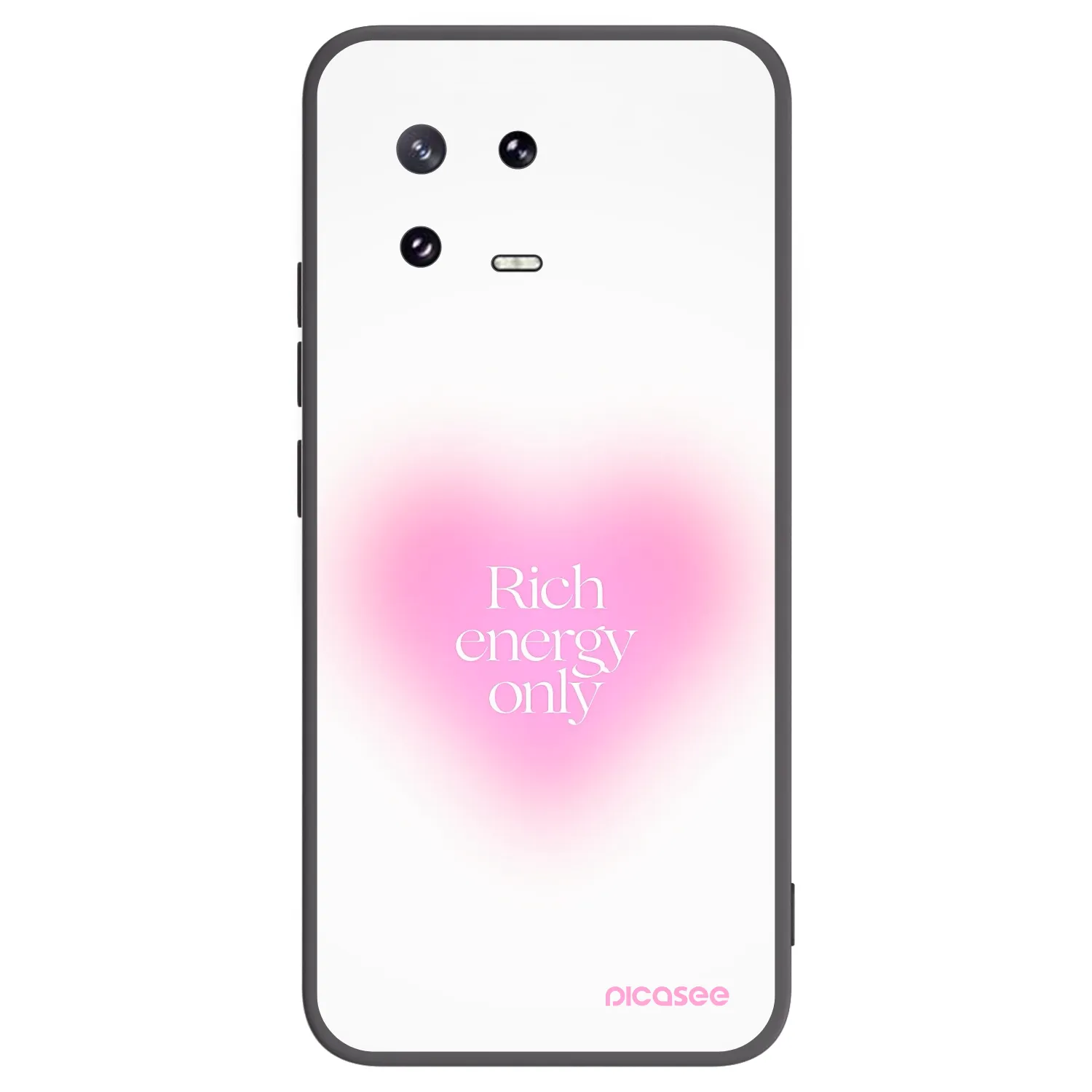 Picasee silikonowe czarne etui na Xiaomi 13 Pro - Rich Energy