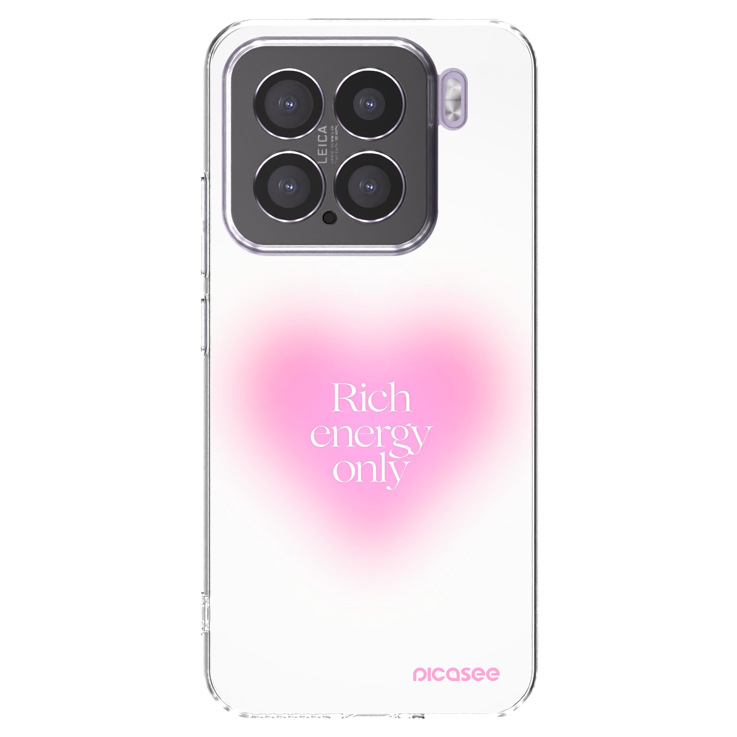 Picasee silikonowe przeźroczyste etui na Xiaomi 15 - Rich Energy