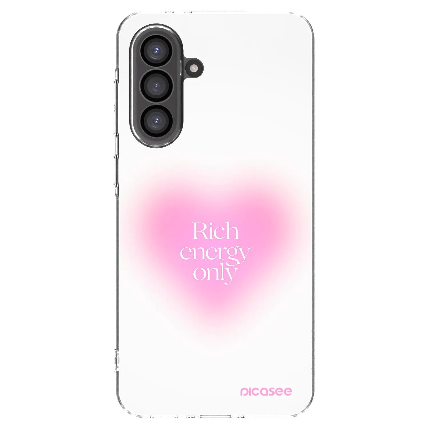 Picasee silikonowe przeźroczyste etui na Samsung Galaxy A56 5G A566B - Rich Energy