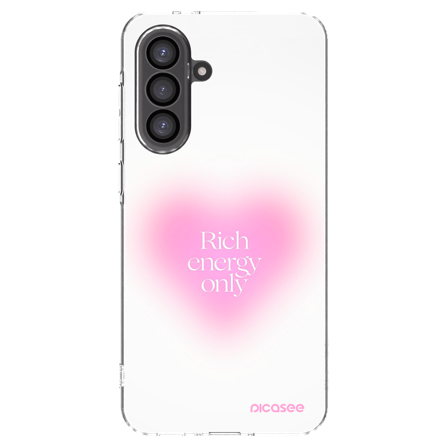 Picasee silikonowe przeźroczyste etui na Samsung Galaxy A36 5G - Rich Energy