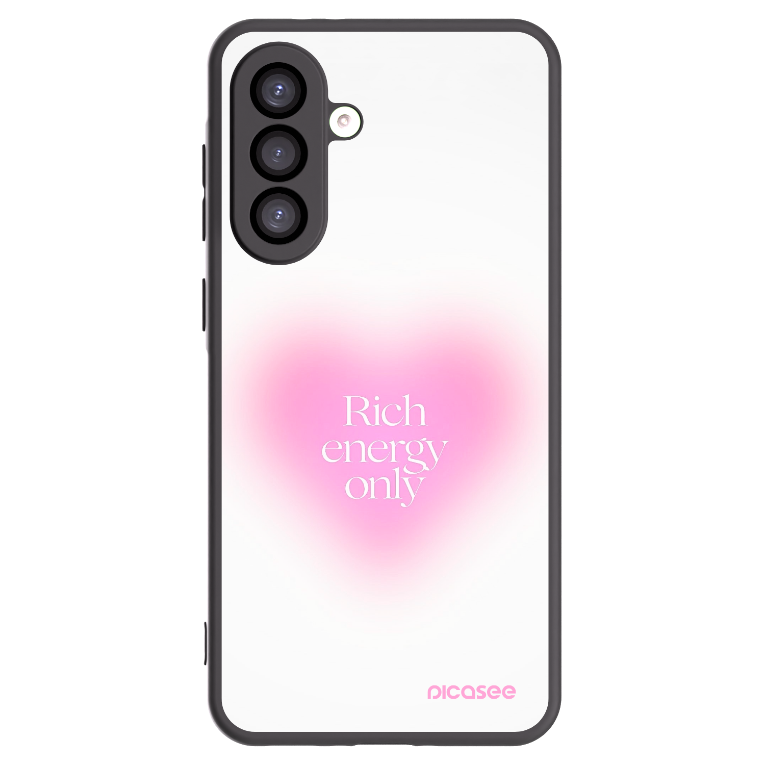 Picasee silikonowe czarne etui na Samsung Galaxy A26 5G A266B - Rich Energy