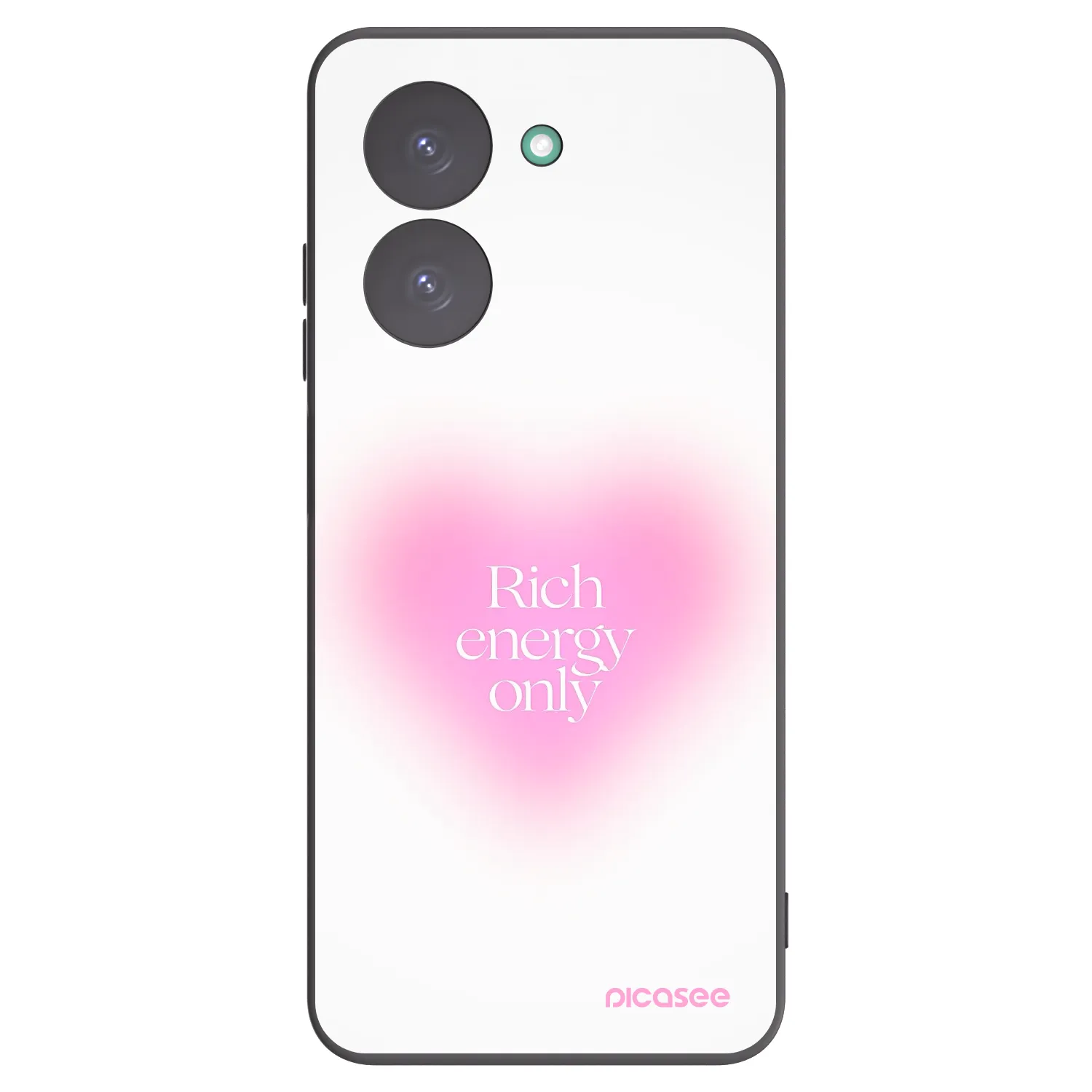 Picasee silikonowe czarne etui na Xiaomi Redmi A5 - Rich Energy
