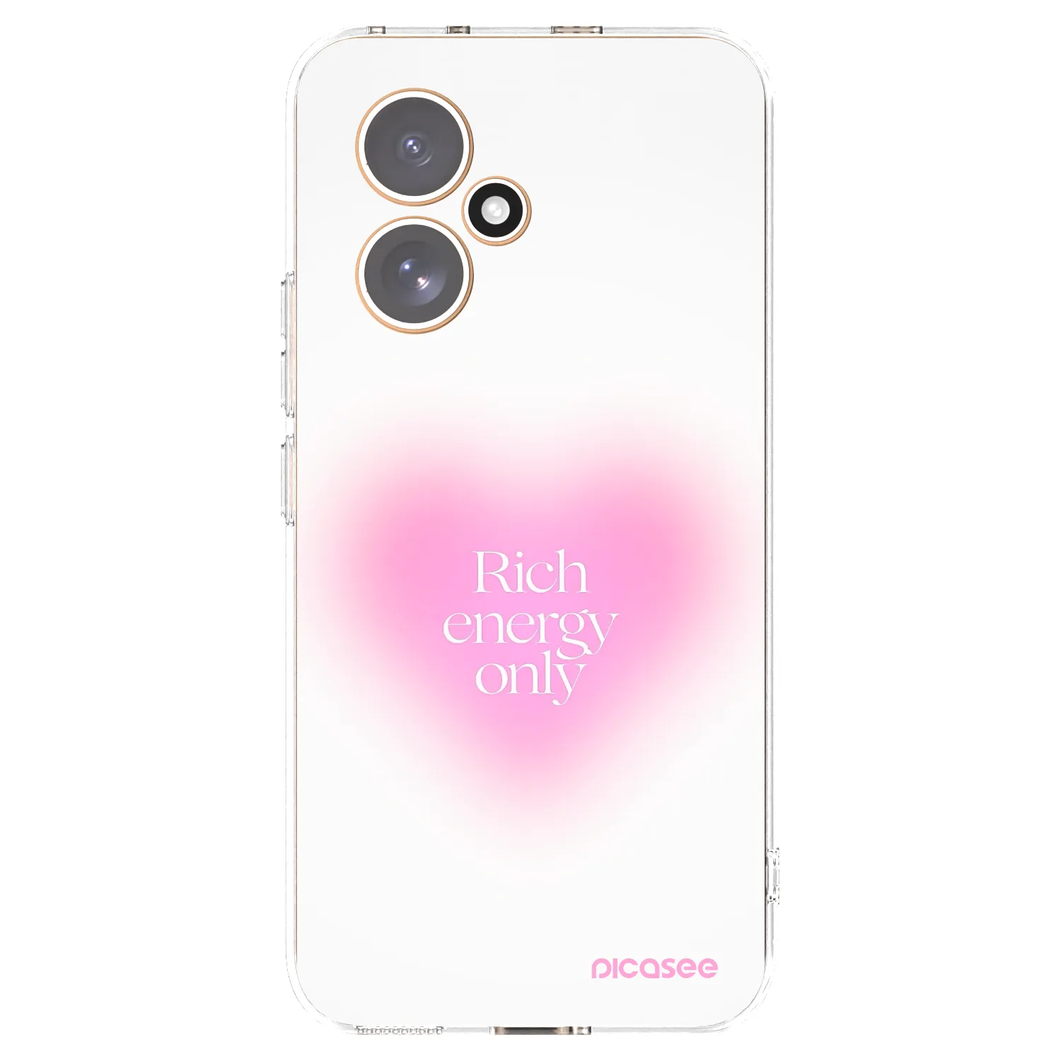 Picasee silikonowe przeźroczyste etui na Honor 400 5G - Rich Energy