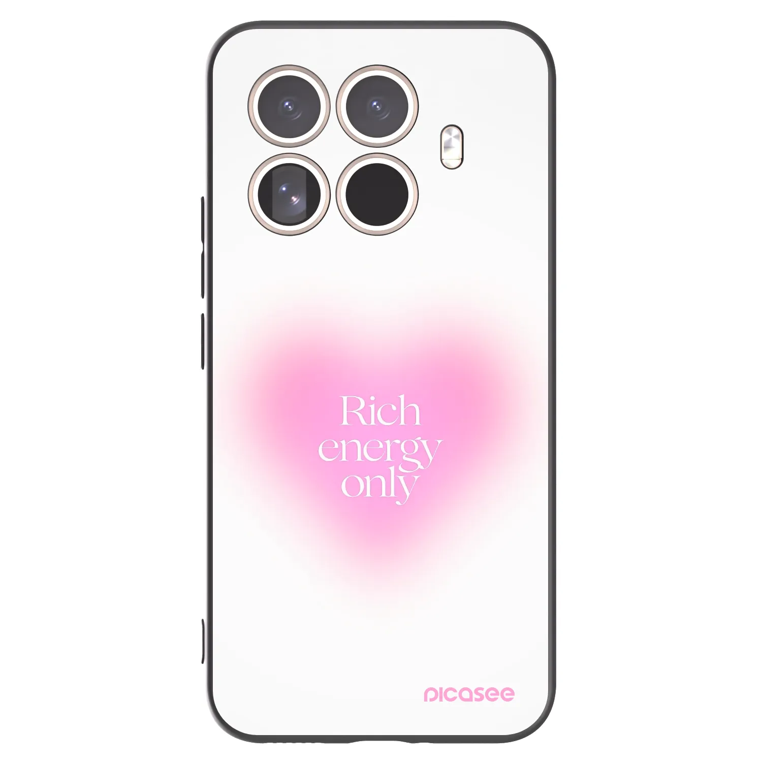 Picasee silikonowe czarne etui na Xiaomi 15T Pro - Rich Energy